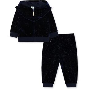 Little Me Clothes for Baby Girls' 2-Piece Hoodie and Pant Jogger Sets