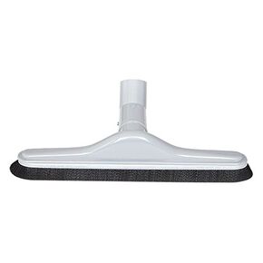 Flexaust 38535 Tuec ABS Plastic Friction Fit Floor Brush, Nylon Bristle, Type 38mm, 14" Width, 38mm Neck Size, Gray