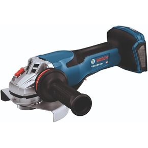 BOSCH GWS18V-13CN PROFACTOR™ 18V Connected-Ready 5 – 6 In. Angle Grinder with Slide Switch (Bare Tool), Grey,blue,black