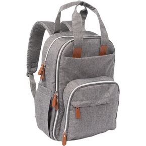 Trend Lab Diaper Bag Backpack Baby Bag Organizer with Removable Changing Station Pad, Includes Zipper Opening for Baby Wipes and Insulated Pockets for Bottles