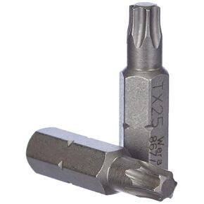 WERA 05073315001 867/1 SB TORX® bits, TX 25 x 25 mm, 2 Pieces