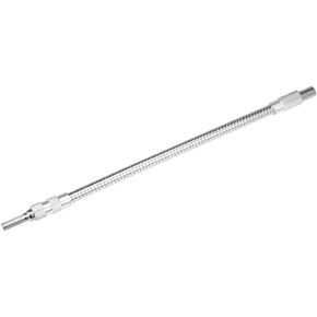 uxcell Flexible Extension Screwdriver Bit Holder, Magnetic Extention Hex Shaft Screw Drill Connection Tip,11.8-inch Flex Shaft,1/4''-Hexagon Drill