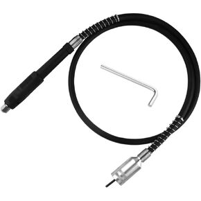 Flexible Flex Shaft Adapter Attachment Power Drill Extension Cord Rotary Grinder Tool 39Inch Length