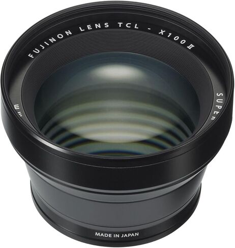 Fujifilm Fujinon Tele Conversion Lens for X100 Series Camera, Black (TCL-X100 B II) in Saudi Arabia