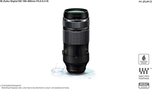 عدسة Olympus M.Zuiko Digital ED مقاس 100-400 مم ببعد بؤري F5.0-6.3 (متجددة) in Saudi Arabia