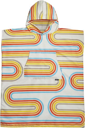 معطف تغيير بغطاء رأس من الألياف الدقيقة خفيف الوزن من PackTowl، موجة ريسو، صغير/متوسط in Kuwait