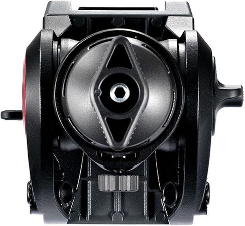 Manfrotto MVH500AH,755CX3 Lightweight Fluid Video System with Carbon Fiber Legs (Black) in Kuwait