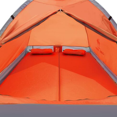 CAMEL CROWN 2/3/4 Person Camping Tent with Removable Rain Fly, Easy Setup Outdoor Tents Water Resistant Lightweight Portable for Family Backpacking Camping Hiking Traveling in Saudi Arabia