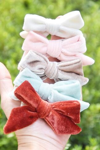 California Tot Non-Slip Fully Lined Alligator Clip Hair Accessories for Fine Hair, Little Girls, Toddlers (Aspen Clip Set of 6) in Saudi Arabia