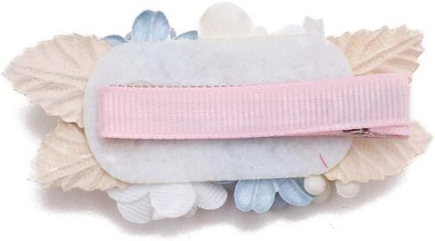Flower Hair Clip for Baby Girl, Lightweight Hair Bow with Boutique Fully Lined Alligator Clip for Toddler Teens Gifts in Saudi Arabia