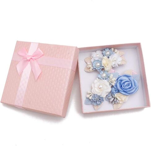 Flower Hair Clip for Baby Girl, Lightweight Hair Bow with Boutique Fully Lined Alligator Clip for Toddler Teens Gifts in Saudi Arabia