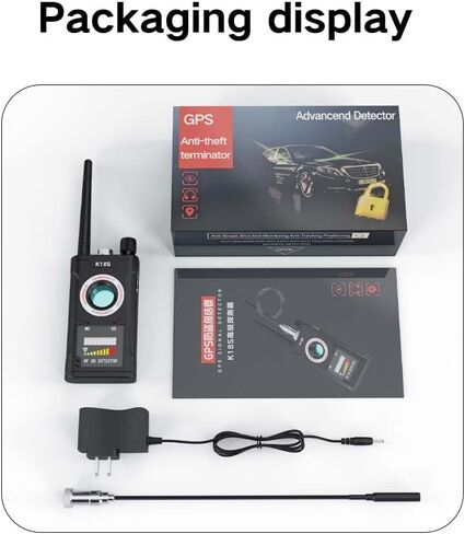 جهاز كشف الكاميرا الخفية، كاشف الأخطاء، كاشف الكاميرا، كاشف مكافحة التجسس، كاشف نظام تحديد المواقع العالمي (GPS)، كاشف جهاز ماسح ضوئي لإشارة التردد اللاسلكي لجهاز تعقب نظام تحديد المواقع العالمي (GPS)، جهاز الاستماع، مكتشف الكاميرا باللون الأسود in Kuwait