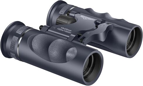10x25 HD Binoculars for Adults Kids, Compact Binoculars with Case for Outdoor Sports, Hunting, Travel, Concerts, Bird Watching, Low Light Night Vision, BAK4 Prism, Roof Prism in Kuwait