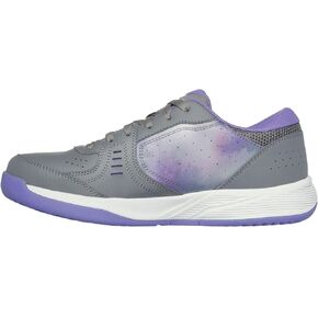 Skechers Women's Viper Court Smash (White/Aqua, 6)
