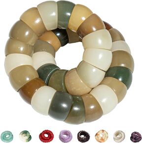 Natural Bodhi Seeds Beaded Bracelets, Fidget Toy for Effectively Alleviate Anxiety Stress, Protection Healing Bodhi Bracelet, Addictive Fidget Toy Bracelet for Women Men with Gift Box