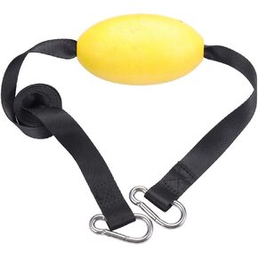 MOOCY Drift Sock Harness w/Buoy Stainless Steel Carabiner (Red)