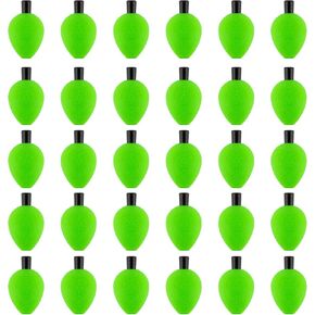 Dr.Fish 30 Pack Fly Fishing Floats Fly Fishing Bobber Strike Indicators, Foam Teardrop Fishing Bobbers, Trout Floating Bobber Indicators, Fishing Floats for Freshwater