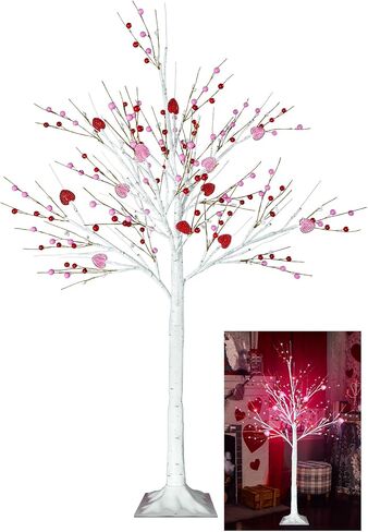 [Timer & 8 Modes] 4 Ft Lighted Black Halloween Tree with Timer 56 LED Orange & Purple Lights with 12 Jack-O-Lantern Pumpkin & Bats Lights,Halloween Spooky Tree for Outdoor Indoor Home Yard Decor in Saudi Arabia