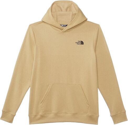 بلوفر بغطاء للرأس من الصوف للأولاد من THE NORTH FACE، TNF رمادي فاتح منقط/خشخاش مشع، مقاس كبير in Saudi Arabia