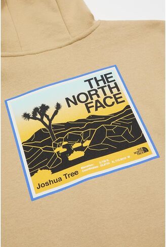 بلوفر بغطاء للرأس من الصوف للأولاد من THE NORTH FACE، TNF رمادي فاتح منقط/خشخاش مشع، مقاس كبير in Saudi Arabia