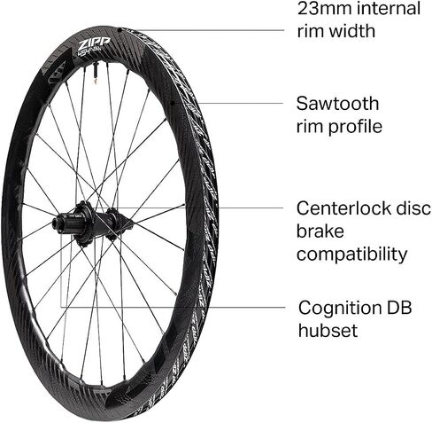 Zipp 454 NSW Carbon Disc Brake Wheel - Tubeless in Saudi Arabia