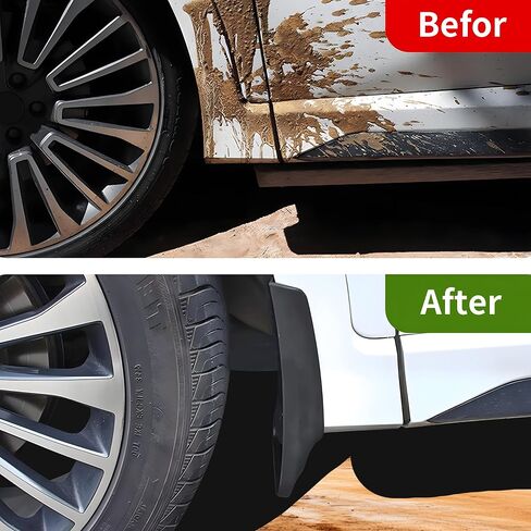 Mud Flaps for 2022 2023 2024 Toyota Tundra Accessories, All-Weather Fender Front and Rear MudFlaps Splash Guards (4Pcs) in Saudi Arabia