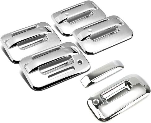 ABS Chrome Plated Tailgate Handle Cover Fit for 2004-2014 Ford F150 2008-2015 F250 F350 F450 F550 Super Duty 2006-2012 Ford Explorer Sport Trac in Saudi Arabia