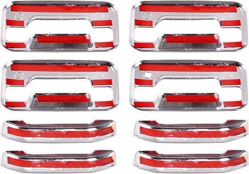 ABS Chrome Plated Tailgate Handle Cover Fit for 2004-2014 Ford F150 2008-2015 F250 F350 F450 F550 Super Duty 2006-2012 Ford Explorer Sport Trac in Saudi Arabia
