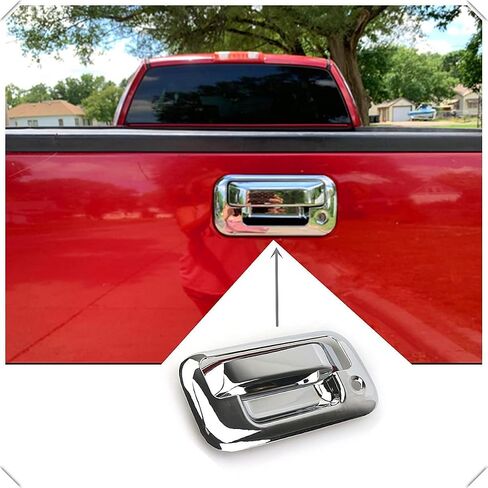 ABS Chrome Plated Tailgate Handle Cover Fit for 2004-2014 Ford F150 2008-2015 F250 F350 F450 F550 Super Duty 2006-2012 Ford Explorer Sport Trac in Saudi Arabia