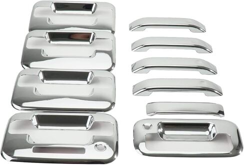 ABS Chrome Plated Tailgate Handle Cover Fit for 2004-2014 Ford F150 2008-2015 F250 F350 F450 F550 Super Duty 2006-2012 Ford Explorer Sport Trac in Saudi Arabia