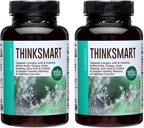 365 by Whole Foods Market, Think Smart with Ginkgo Biloba, 120 Capsules in Saudi Arabia