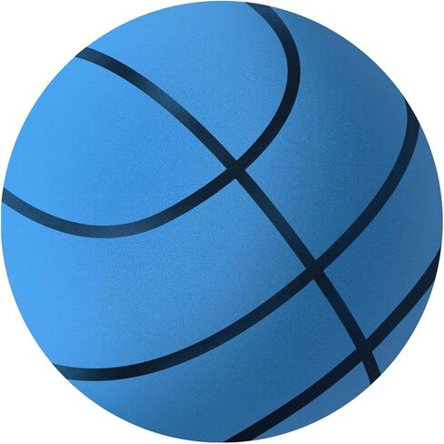 Silent Basketball Dribbling Indoor, Foam Silent Bouncing Basketball Indoor Training, 24cm/9.4" Quiet Bounce Dunk Swish Training Froth Ball for Indoor/Outdoor Activities, Vacuum Compressed Packaging in Saudi Arabia