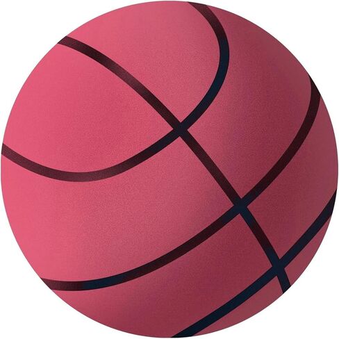 Silent Basketball Dribbling Indoor, Foam Silent Bouncing Basketball Indoor Training, 24cm/9.4" Quiet Bounce Dunk Swish Training Froth Ball for Indoor/Outdoor Activities, Vacuum Compressed Packaging in Saudi Arabia