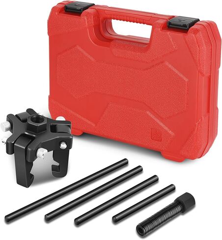 DNA MOTORING Harmonic Balancer Pulley Puller 6-pcs Set 3-Jaw Puller for Harmonic Dampers & Balancers Removal Compatible with Chrysler GM Mitsubishi,Blue,TOOLS-00318 in Saudi Arabia