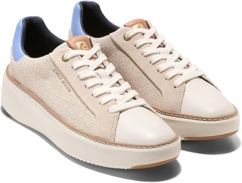 Cole Haan Women's Grandpro Topspin Sneaker, Black/Optc Wht/Cyber Yellow, 6 in Kuwait