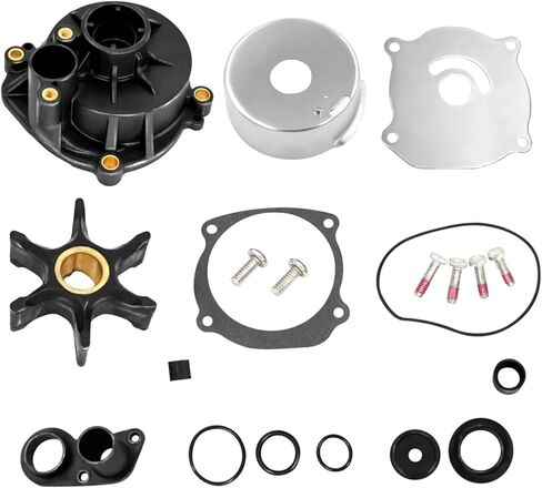 Outboard Maintenance Water Pump Impeller Repair Kits Replaces Johnson Evinrude 8-15HP 394711 Sierra 18-3327 in Saudi Arabia