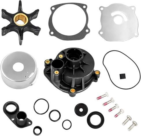 Outboard Maintenance Water Pump Impeller Repair Kits Replaces Johnson Evinrude 8-15HP 394711 Sierra 18-3327 in Saudi Arabia