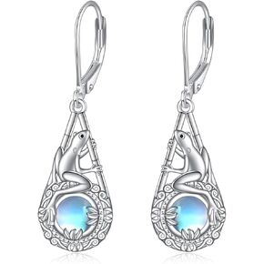 Anchor Earrings Sterling Silver Nautical Drop Earrings Steering Wheel Thread Ocean Sea Nautical Theme Jewelry Gifts for Women Girls
