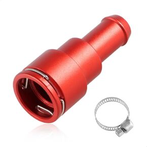2PCS Upgrade Aluminum Inlet/Outlet 3/4In Tube x 5/8In Hose Coolant Hose Connectors Compatible with Chevrolet Express 2500 3500 4500/Silverado/GMC Sierra 1500 2500 3500 Replace#:15032062 15151875