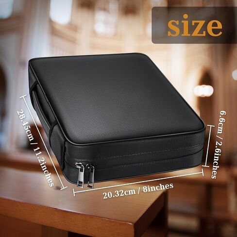 Bible Covers for Women with Book Boxes Made of Special Fireproof and Waterproof Material，Bible Organizer and Carrying Case for Medium and Large Bibles in Saudi Arabia
