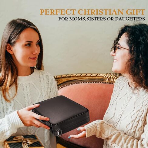 Bible Covers for Women with Book Boxes Made of Special Fireproof and Waterproof Material，Bible Organizer and Carrying Case for Medium and Large Bibles in Saudi Arabia