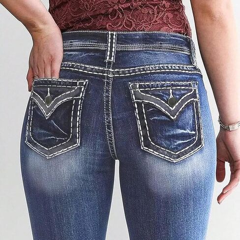 شورت جينز متوسط ​​الارتفاع للنساء شورت برمودا من الدنيم المطاطي الصيفي للنساء in Kuwait