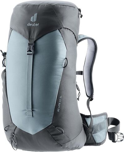 Deuter AC Lite 22L SL Hiking & Daypack Backpack with Narrow Fit, Steel Frame & Superior Breathability - Alu-Greystone in Kuwait