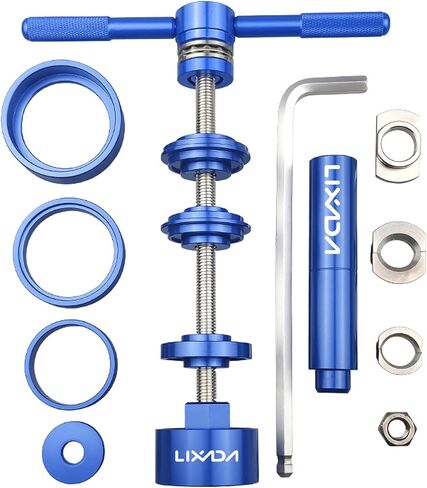 LIXADA Bike Bottom Bracket Install Removal Tool Kit Bike Bottom Bracket Tool Professional Bike Bottom Bracket Remover Tool for BB86/BB30/BB91/BB92/PF30 in Saudi Arabia