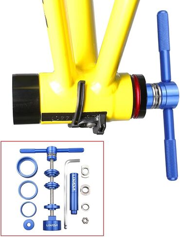 LIXADA Bike Bottom Bracket Install Removal Tool Kit Bike Bottom Bracket Tool Professional Bike Bottom Bracket Remover Tool for BB86/BB30/BB91/BB92/PF30 in Saudi Arabia