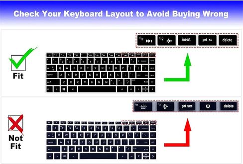 Keyboard Cover for HP Laptop 14/HP Pavilion 14-dq 14-cf/fq 14t-dq300/dq200 14-dq0052dx 14-dq5043cl 14-dq2078wm 14-dq0055dx 14-dq0002dx 14-dq1040wm 14-dq0057nr 14-dq2053cl dq1059wm dq1035cl dq0011dx in Saudi Arabia