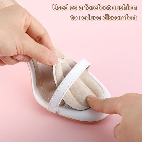 Tongue Pads for Shoes,Non Slip Tongue Cushion Insert for Loose Shoe, Heel Pads Replacement Shoe Filler for Men Women,shoe heel pad(2 Pairs Beige Black) in Saudi Arabia