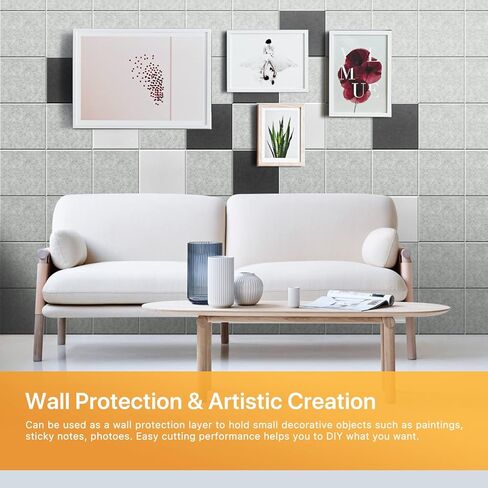 Soundproof Wall Panels, Kuchoow Acoustic Panels Sound Absorbing High Density, 12 Pack Tulips Shape Acoustic Panels Self-Adhesive, Sound Proof Panels for Walls 12" X 12" X 0.4" White in Kuwait