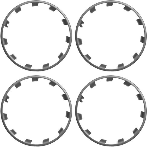 ل تسلا نموذج Y 20 بوصة عجلة ريم حامي Hubcap عجلات التعريفي غطاء حافة الإطارات حلقات الكسوة ماتي الأسود 4 قطعة in Kuwait
