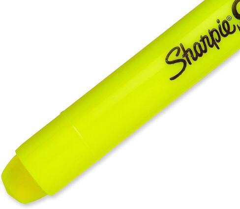 SHARPIE 1780478 Accent Gel Highlighter, Fluorescent Yellow, 12-Pack in Saudi Arabia